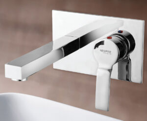 Single Lever Bath Filler Kit Wall Mixer with Bath Spout (Suitable for Item ALD-802)