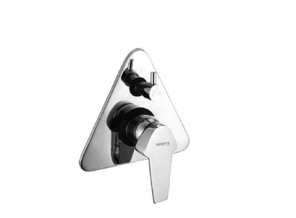 Single Lever Exposed Parts Kit of Diverter Consisting of Operating Lever, Wall Flange (With Seals) & Button Only Suitable For Item ALD701.