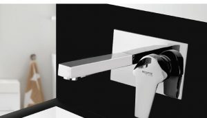Single Lever Bath Filler Kit Wall Mixer with Bath Spout (suitable for Item ALD-802)