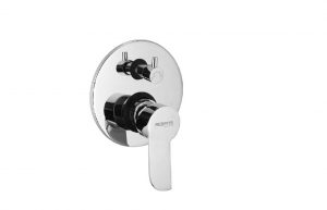 Single Lever Exposed Parts Kit of Diverter Consisting of Operating Lever, Wall Flange (With Seals) & Buttom Only (Suitable for Item ALD701)