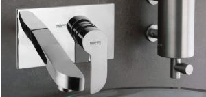 Single Lever Bath Filler Kit Wall Mixer with Bath Spout (suitable for Item ALD-802)