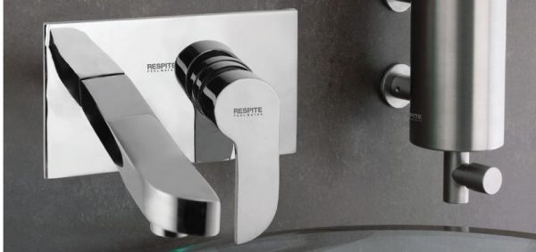 Single Lever Bath Filler Kit Wall Mixer with Bath Spout (suitable for Item ALD-802)