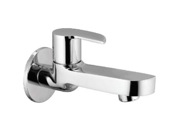 Bib Cock Long Body with Wall Flange