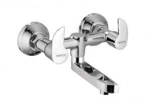 Wall Mixer Non Telephonic with Connecting legs & Wall Flanges