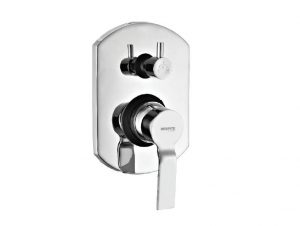 Single Lever Exposed Parts Kit of Diverter Consisting of Operating Lever, Wall Flange (With Seals) & Button Only Suitable For Item ALD702 & ALD703)