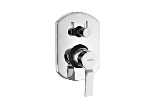 Single Lever Exposed Parts Kit of Diverter Consisting of Operating Lever, Wall Flange (With Seals) & Button Only Suitable For Item ALD702 &ALD703)