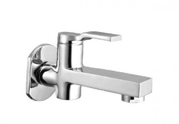 Bib Cock Long Body with Wall Flange