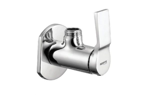 Angle Valve with Wall Flange