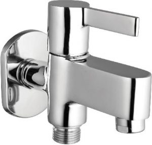 Two Way Bib Cock with Wall Flange