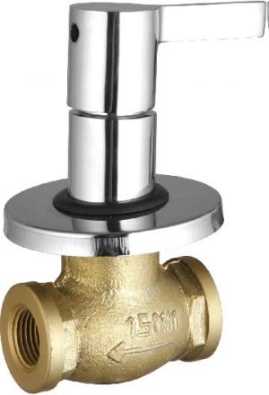 Concealed Stop Cock with Wall Flange