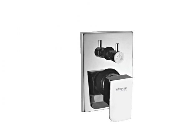 Single Lever Exposed Parts Kit of Diverter Consisting of Operating Lever, Wall Flange(With Seals ) & Button Only (Suitable For Item ALD701)
