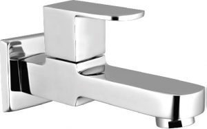 Bib Cock Long Body with Wall Flange