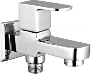 Two Way Bib Cock with Wall Flange