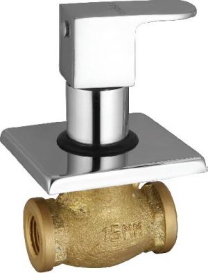 Concealed Stop Cock with Wall Flange