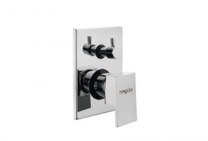 Single Lever Exposed Parts Kit of Diverter Consisting of Operating Lever, Wall Flange (With Seals) & Button Only Suitable For Item ALD702 &ALD703)