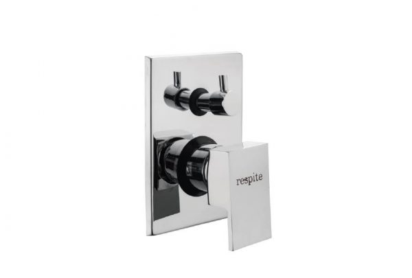 Single Lever Exposed Parts Kit of Diverter Consisting of Operating Lever, Wall Flange (With Seals) & Button Only Suitable For Item ALD702 &ALD703)