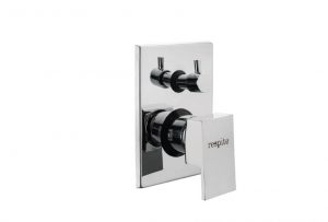 Single Lever Exposed Parts Kit of Diverter Consisting of Operating Lever, Wall Flange (With Seals) & Button Only Suitable For Item ALD701.