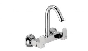 Sink Mixer with Swivel Spout (Wall Mounted Model) with Connecting legs & wall Flanges