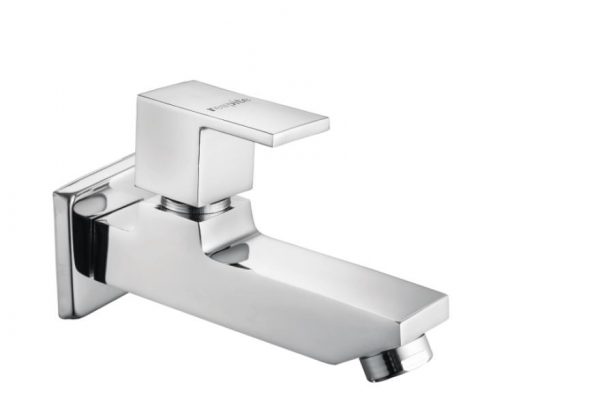 Bib Cock Long Body with Wall Flange