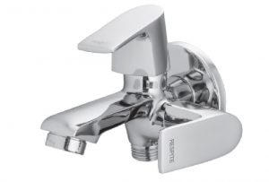 Two Way Bib Cock with Wall Flange