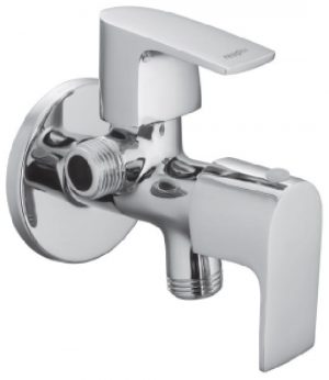 Two Way Angle Valve with Wall Flange