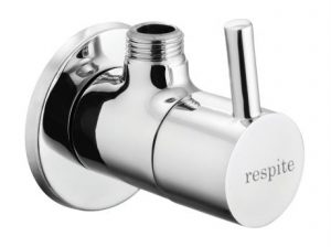 Angle Cock with Wall Flange