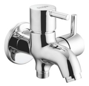 Two Way Bib Cock with Wall Flange