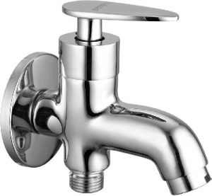 Two Way Bib Cock with Wall Flange