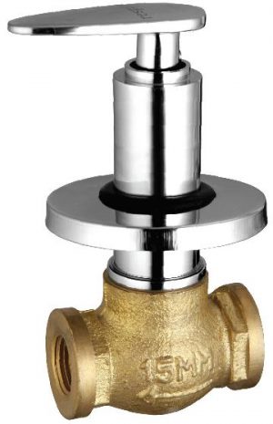 Concealed Stop Cock with Wall Flange