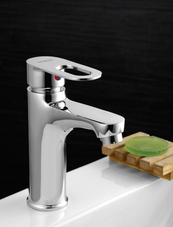 Single Lever Basin Mixer with out pop-up waste.