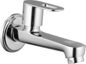 Bib Cock Long Body with Wall Flange