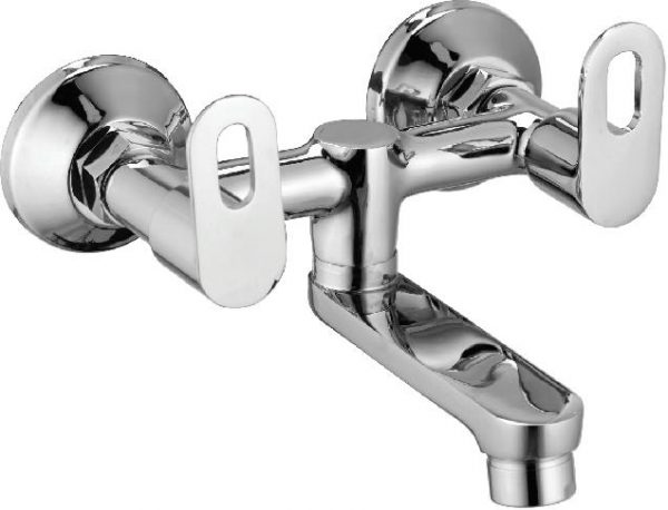 Wall Mixer Non Telephonic with Connecting legs & Wall Flanges