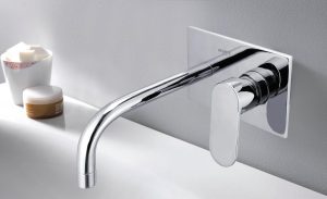 Single Lever Bath Filler Kit Wall Mixer with Bath Spout (suitable for Item ALD-802)