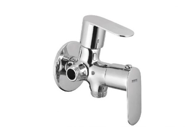 Two Way Angle Valve with Wall Flange