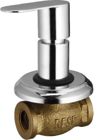 Concealed Stop Cock with Wall Flange