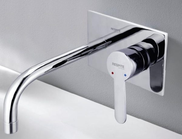 Single Lever Bath Filler Kit Wall Mixer with Bath Spout (suitable for Item ALD-802)