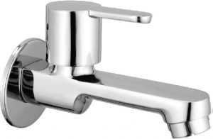 Bib Cock Long Body with Wall Flange