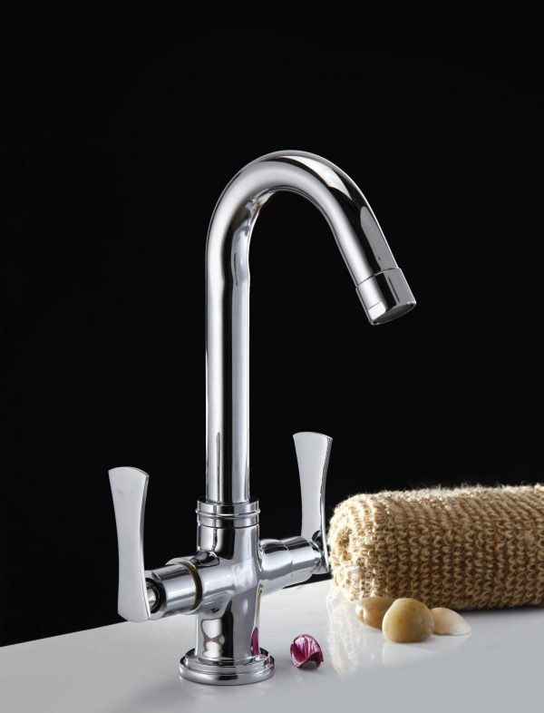 Single Lever Basin Mixer with out pop-up waste.