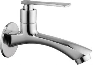 Bib Cock Long Body with Wall Flange