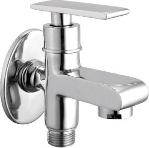 Two Way Bib Cock with Wall Flange