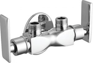 Two Way Angle Valve with Wall Flange