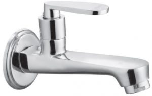 Bib Cock Long Body with Wall Flange