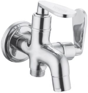 Two Way Bib Cock with Wall Flange