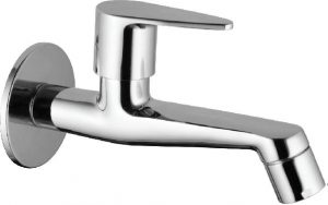 Bib Cock Long Body with Wall Flange