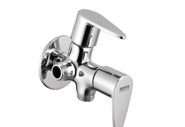 Two Way Angle Valve with Wall Flange
