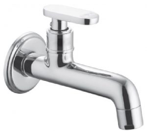 Bib Cock Long Body with Wall Flange