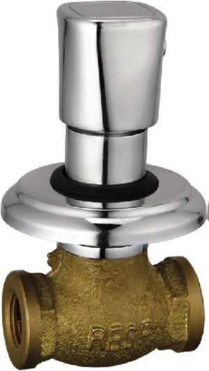 Concealed Stop Cock with Wall Flange