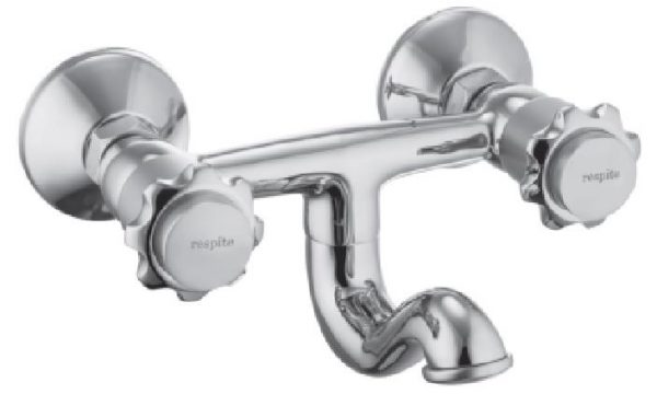Wall Mixer Non Telephonic with Connecting legs & Wall Flanges