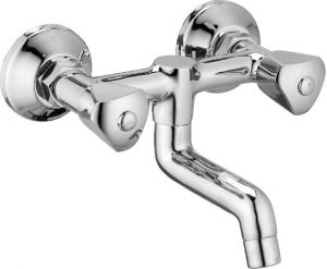 Wall Mixer Non Telephonic with Connecting legs & Wall Flanges