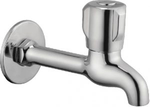 Bib Cock Long Body with Wall Flange